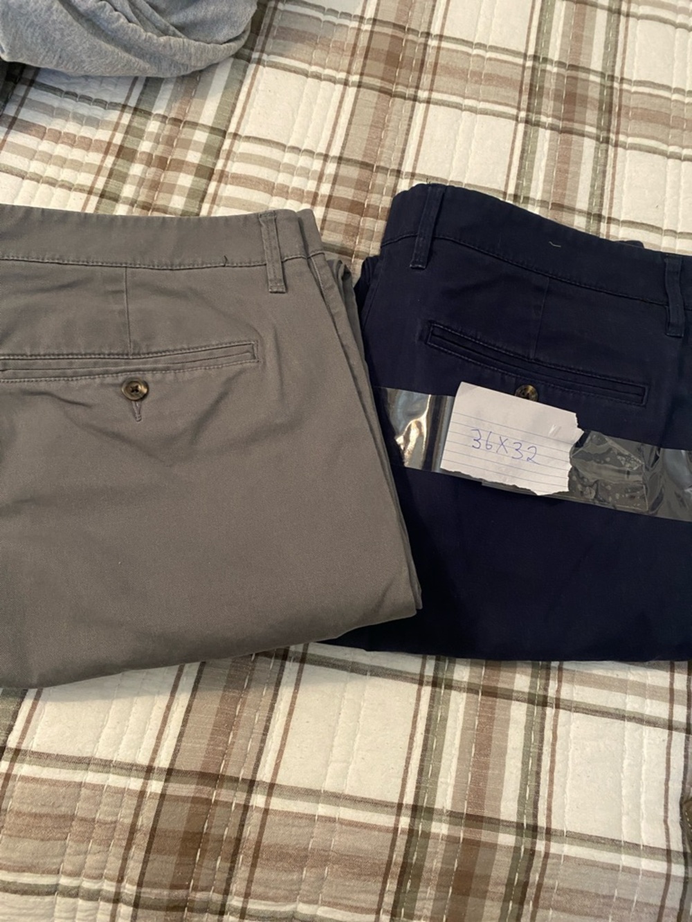 Men's Gray Pants Every Wear Hennepin Chino mid rise